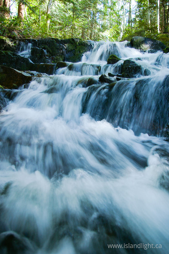 Landscape photo from Mansons Landing Cortes Island, BC Canada.