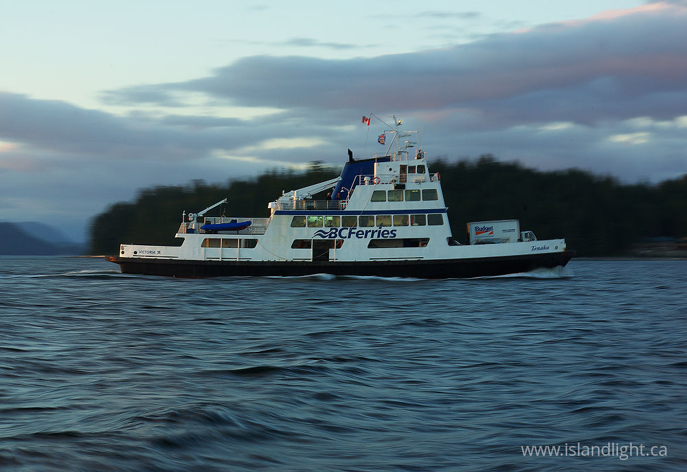 Boating photo from  Cortes Island, BC Canada.