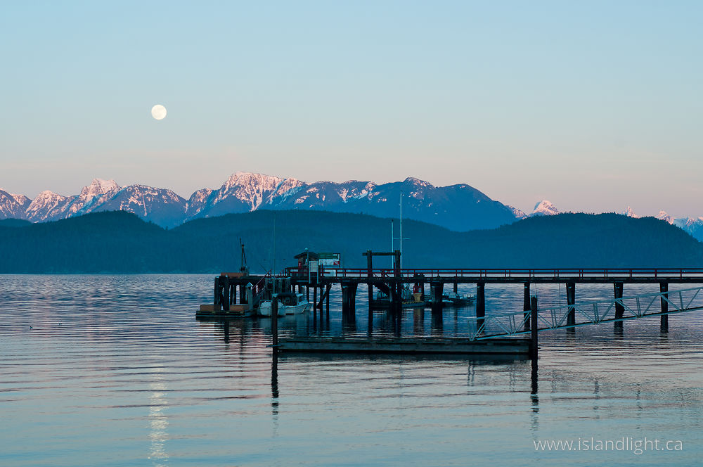 Landscape  photo from Squirrel Cove Cortes Island, British Columbia Canada.