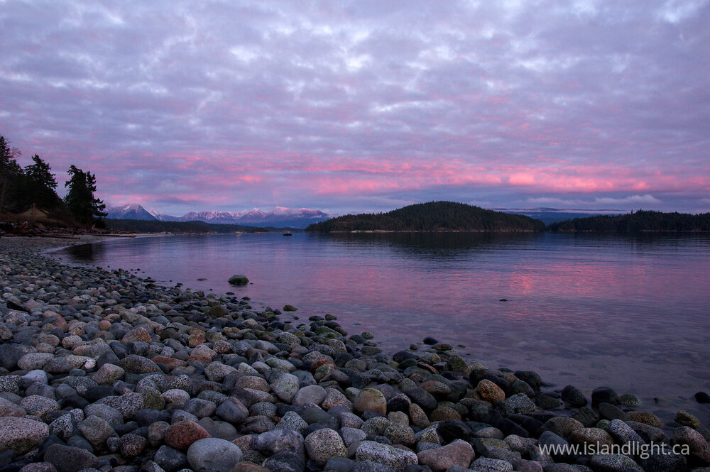 Landscape  photo from  Cortes Island, British Columbia Canada.
