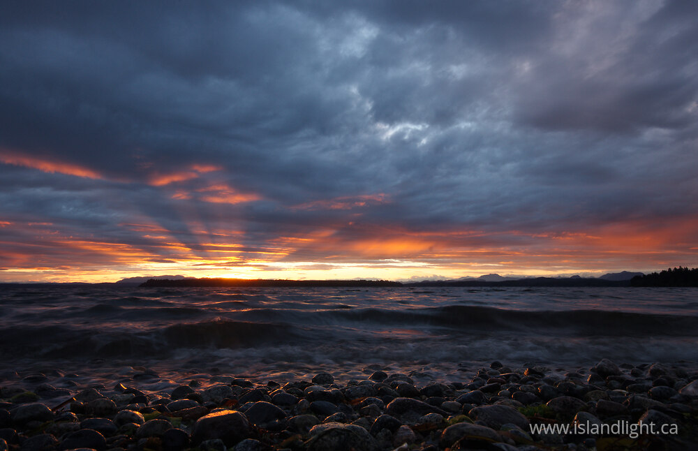 Landscape  photo from Smelt Bay Cortes Island, British Columbia Canada.