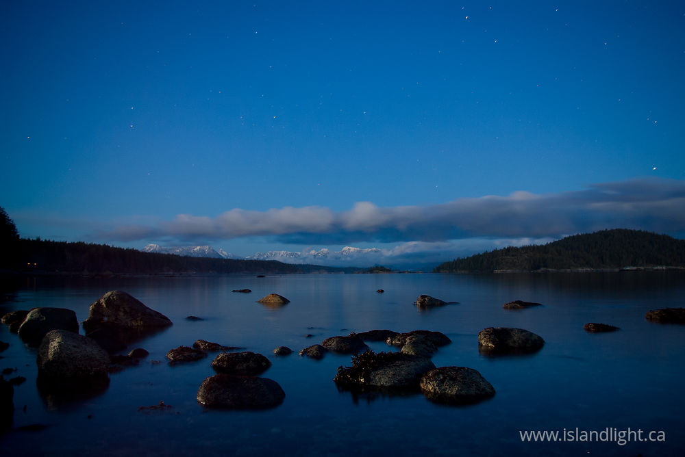 Landscape  photo from  Cortes Island, BC Canada.
