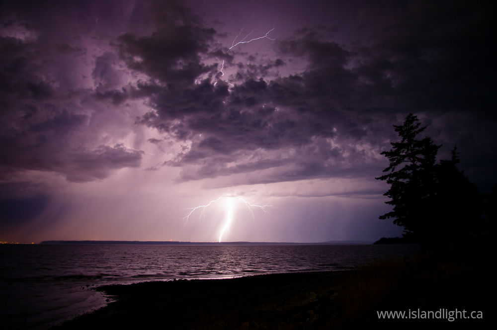 Landscape  photo from Smelt Bay Cortes Island, BC Canada.