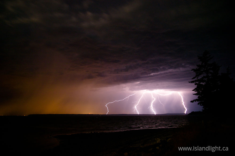 Seascape  photo from Smelt Bay Cortes Island, BC Canada.