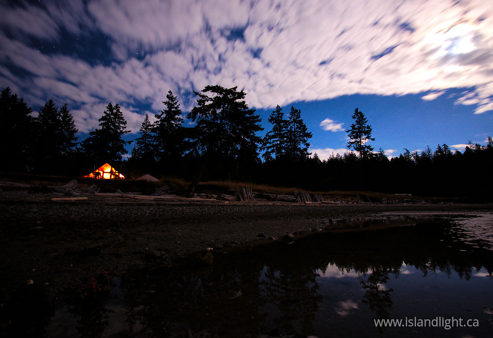 Landscape  photo from  Cortes Island, British Columbia Canada.