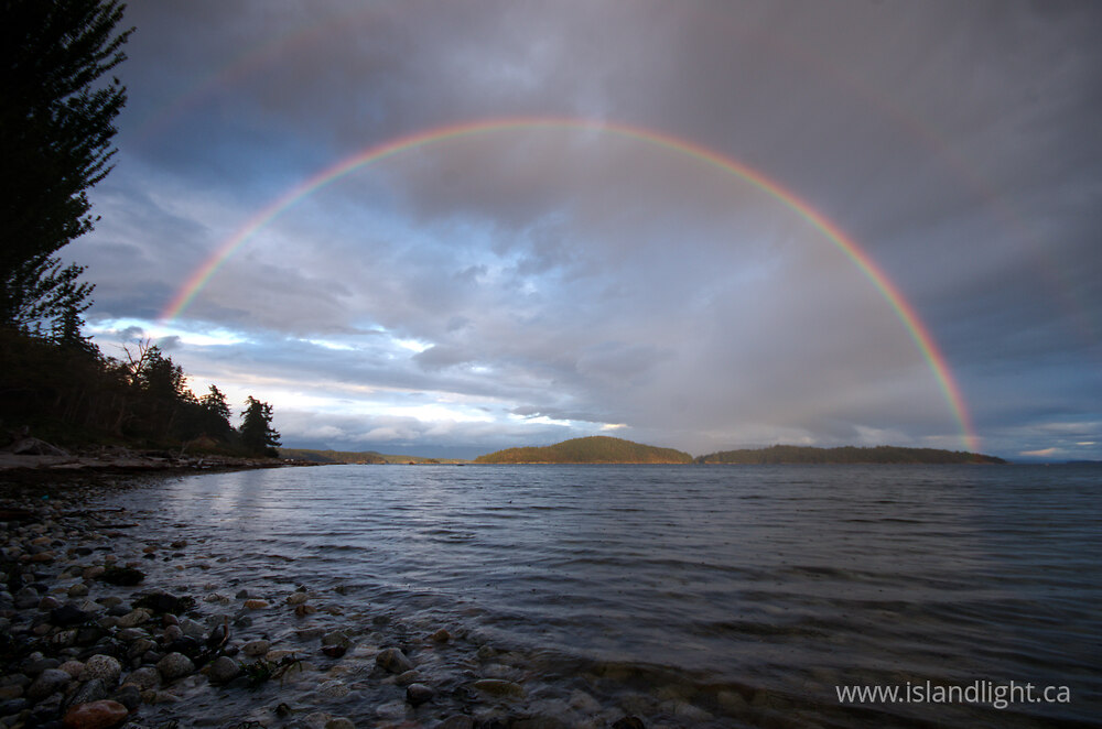 Landscape  photo from  Cortes Island, British Columbia Canada.