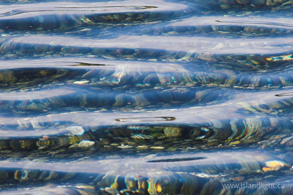 Reflection photo from  Cortes Island, BC Canada.