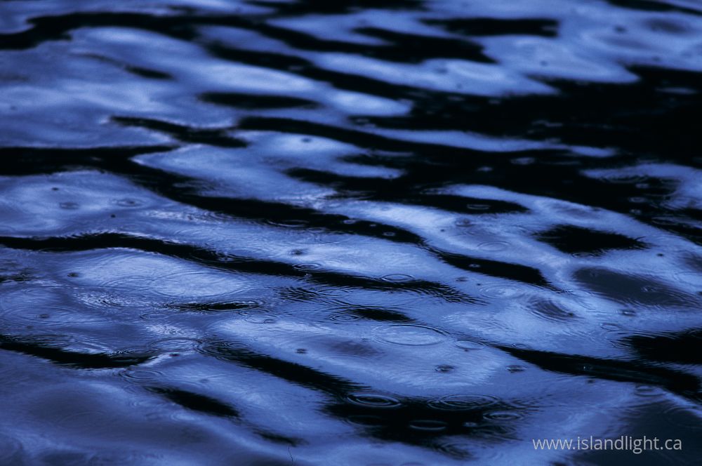 Seascape photo from  Cortes Island, BC Canada.