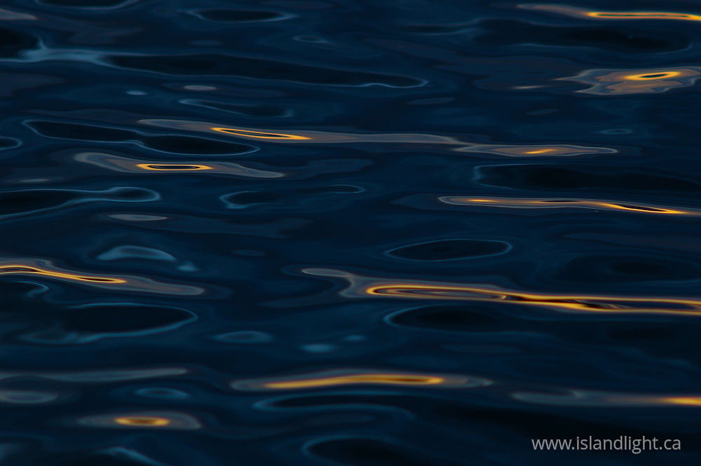 Seascape photo from  Cortes Island, BC Canada.