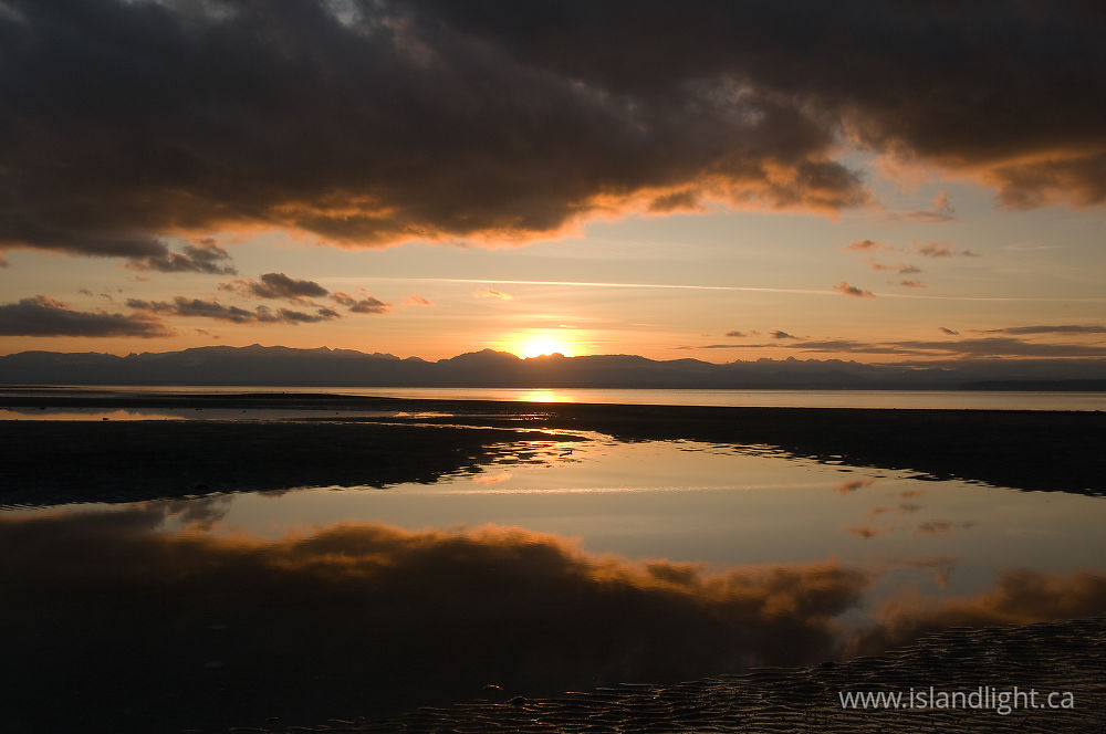 Landscape  photo from Smelt Bay Cortes Island, BC Canada.