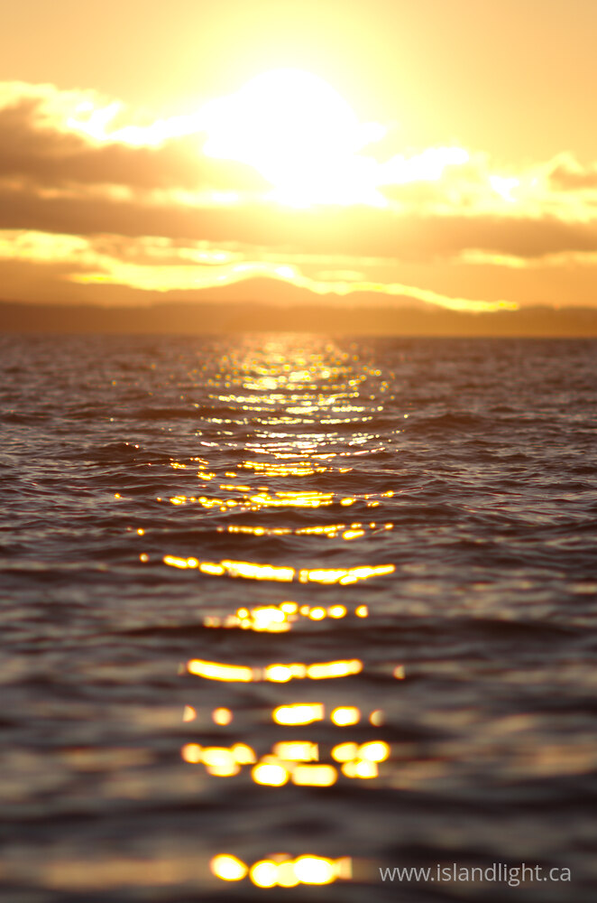 Seascape  photo from  Cortes Island, British Columbia Canada.