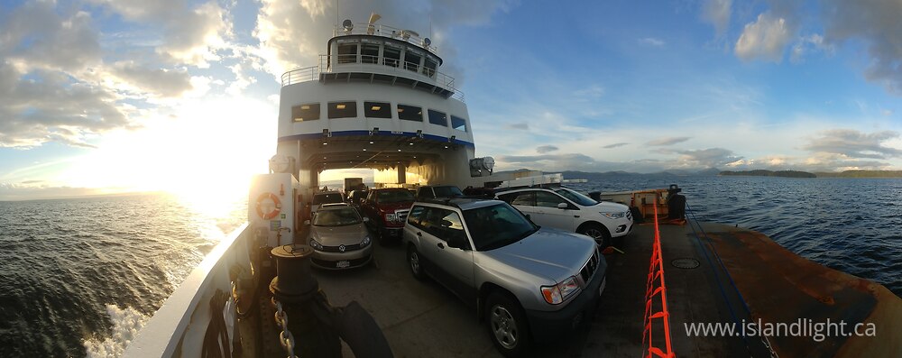 Seascape  photo from  Cortes Island, British Columbia Canada.