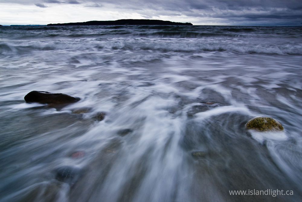 Seascape  photo from  Cortes Island, BC Canada.