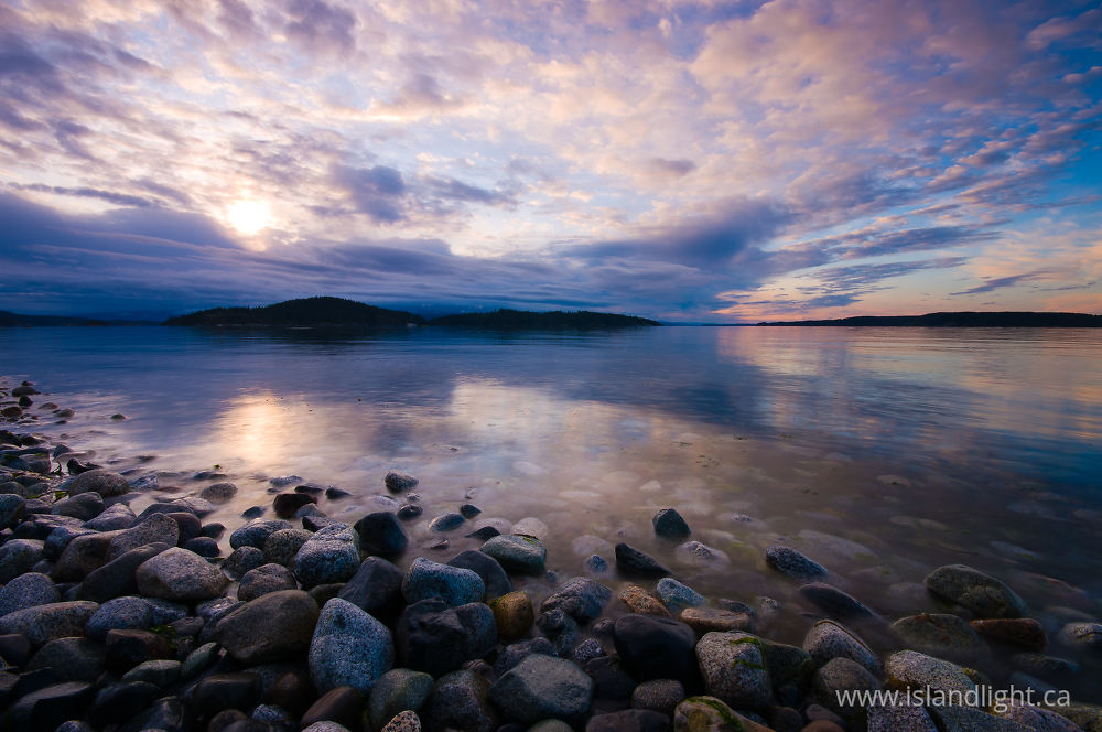 Landscape  photo from  Cortes Island, BC Canada.