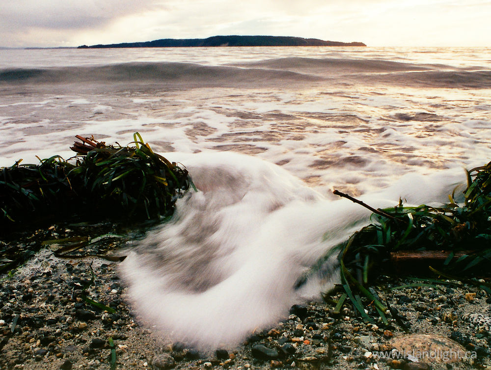 Seascape photo from  Cortes Island, BC Canada.
