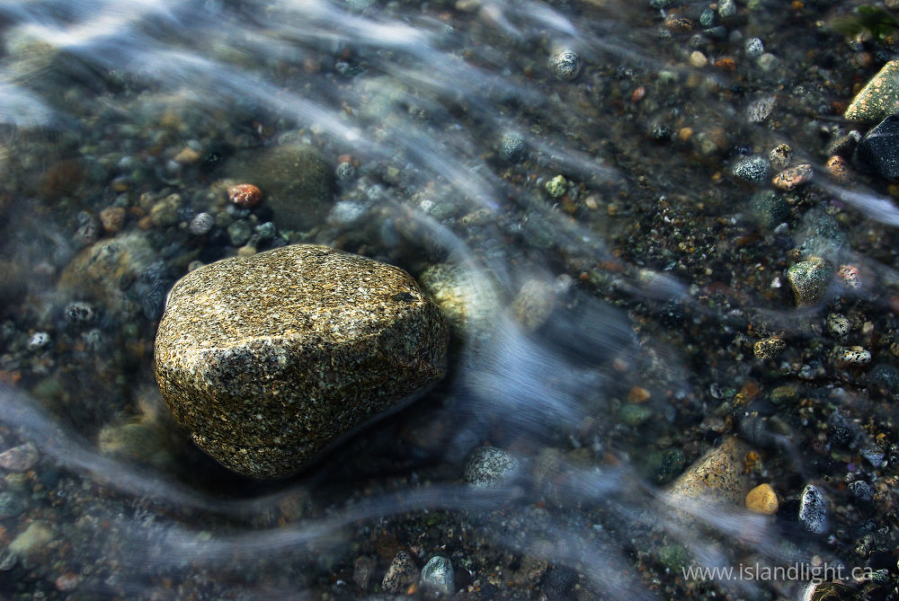 Seascape photo from  Cortes Island, BC Canada.