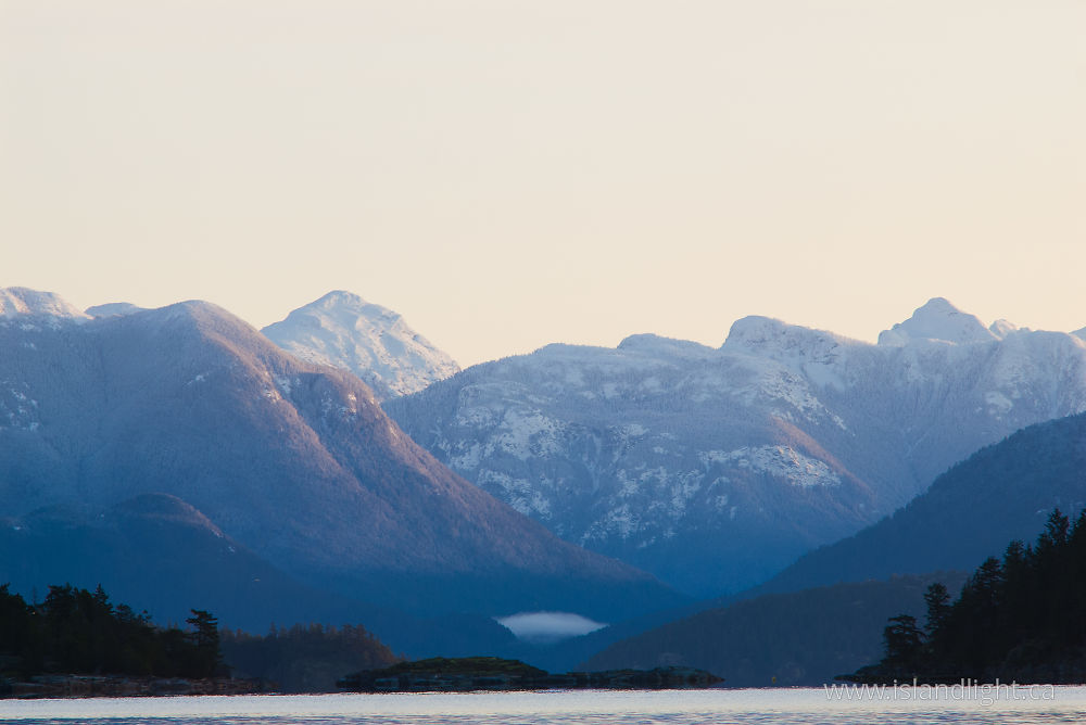 Landscape photo from  Desolation Sound, BC Canada.