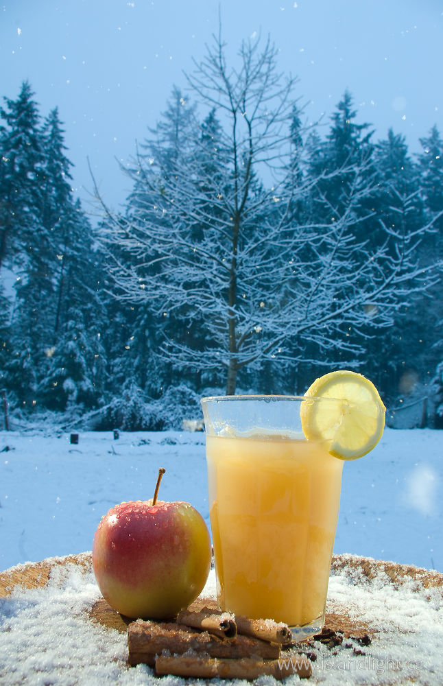 Food  photo from  Cortes Island, BC Canada.