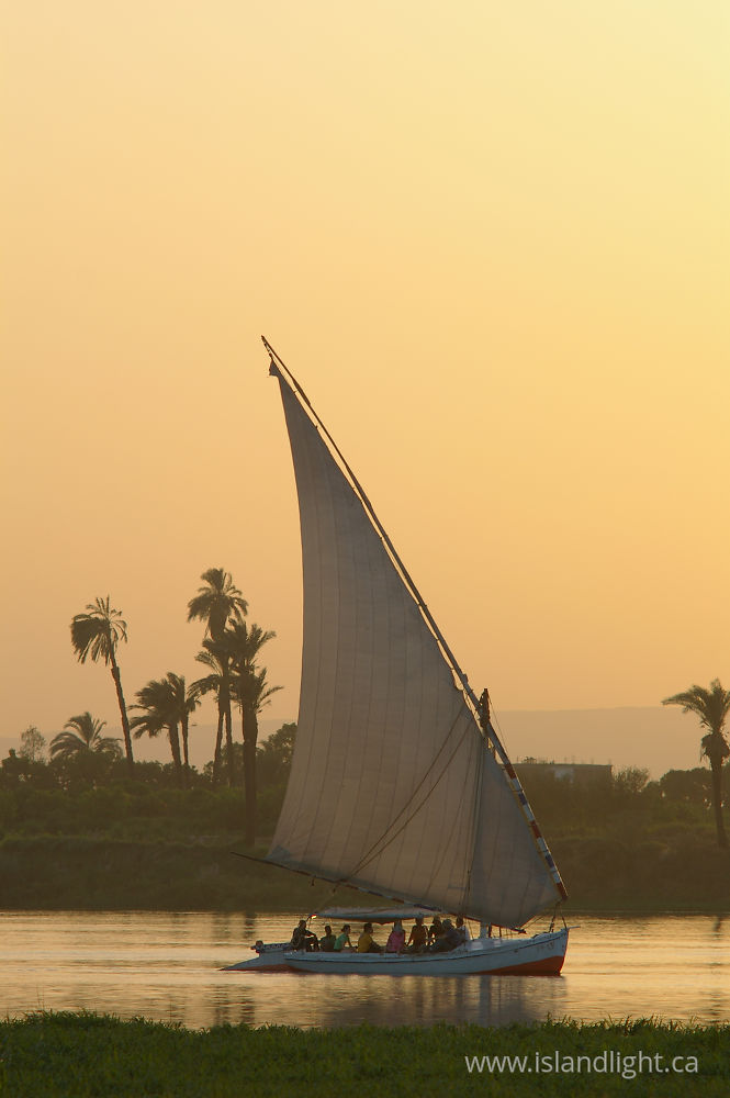 Boating photo from  Luxor,  Egypt.