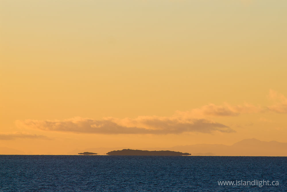 Seascape photo from  Mitlenatch Island, BC Canada.