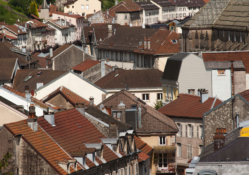 Architecture  photo from  Plombieres-les-Bains, BC France.