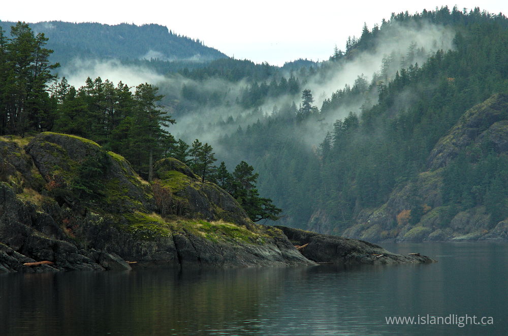 Landscape photo from Heriot Bay Quadra Island, British Columbia Canada.