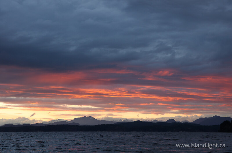 Clouds Watching the Sunset - Cortes Island Sky photo