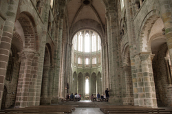 Mont Saint Michel  - Mont St. Michel  Cathedral photo