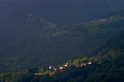 Mountain Village - Switzerland  photo