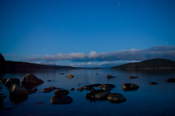 Spring Night - Cortes Island  photo