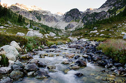 Alpine creek II - Brandywine Meadows Mountain photo