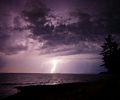 Cortes Island Lightening photo