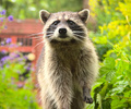 A Raccoon in the Back Garden II - Northern Raccoon photo from  Vancouver British Columbia, Canada